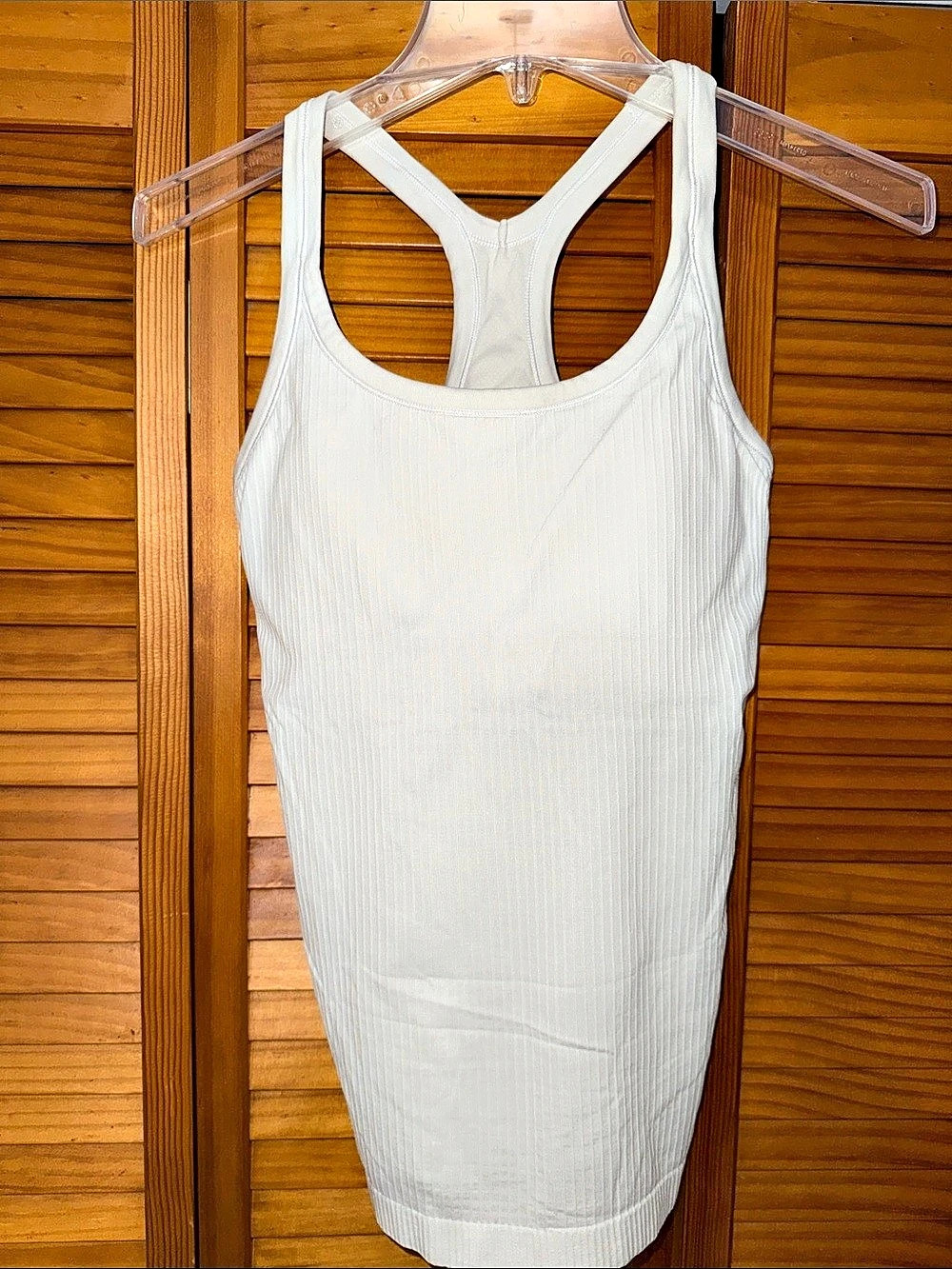 lululemon Ebb to Street Tank White